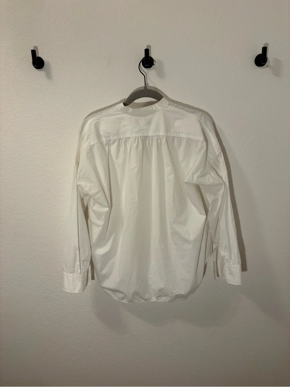 Everlane white cotton popover blouse - Picture 6 of 6